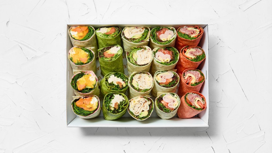 Mini tortilla wrap box