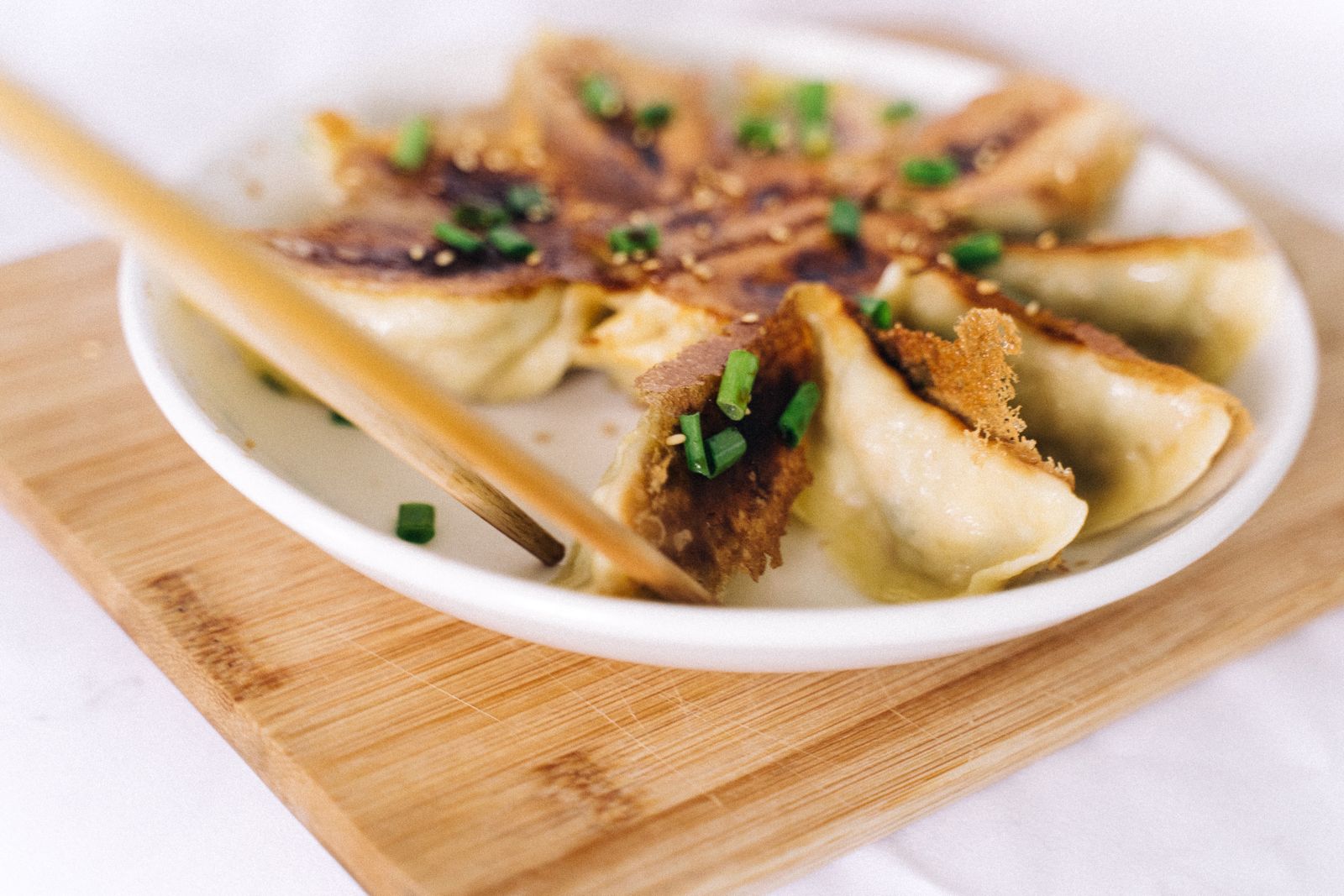 Pan-fried dumplings