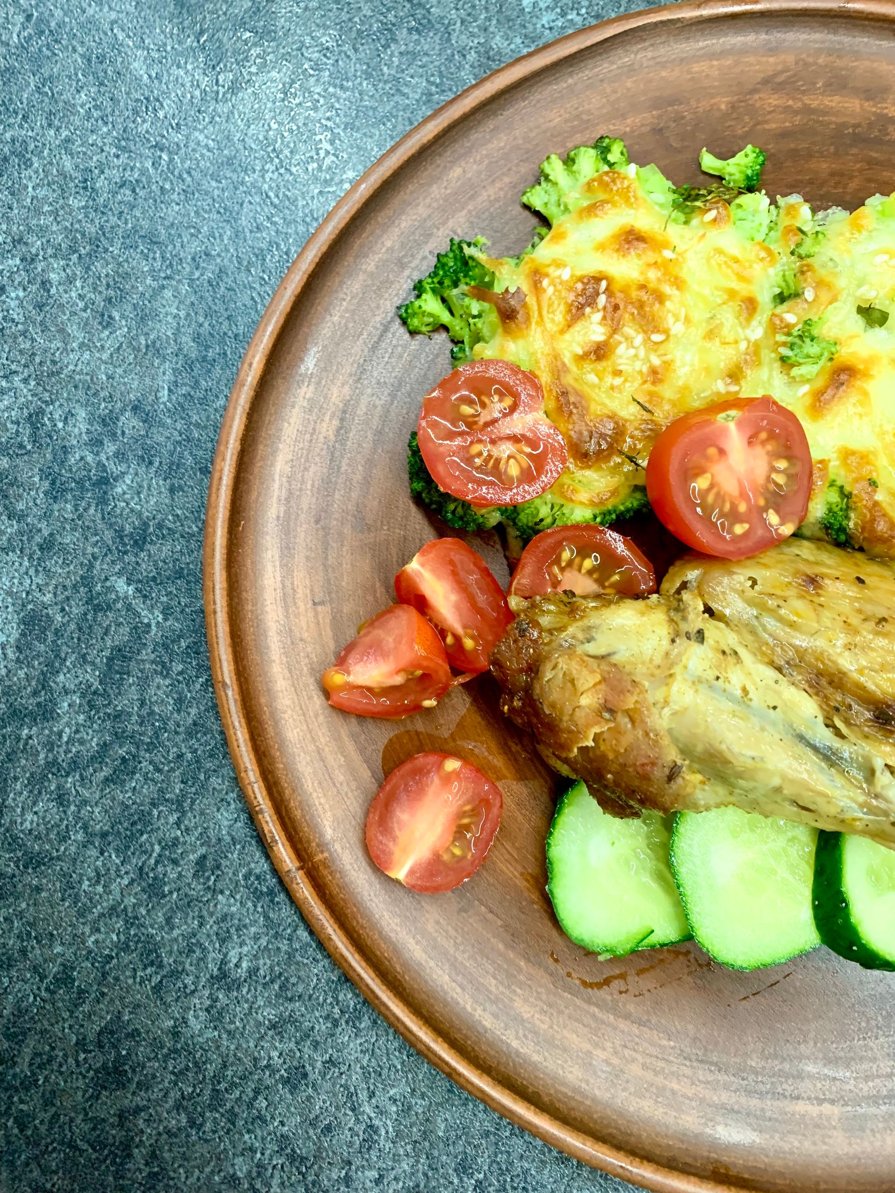 Roast chicken & vegetables